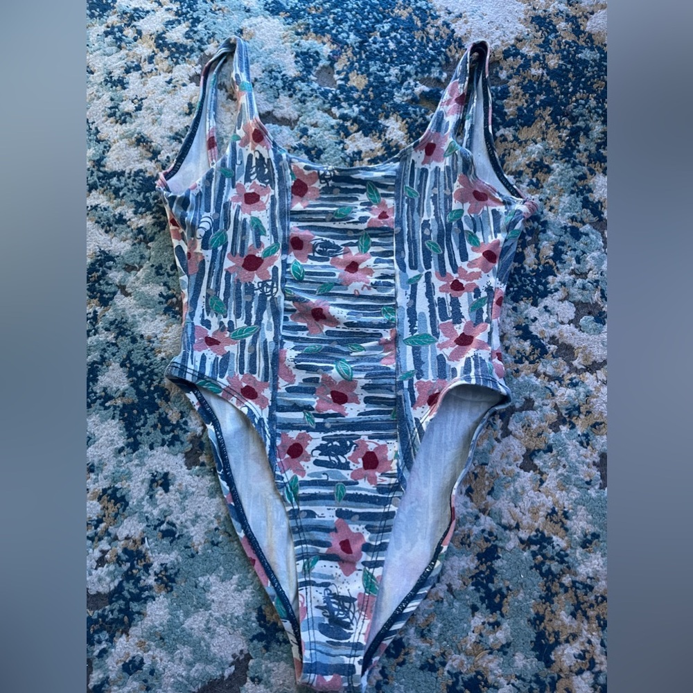 80s/90s VINTAGE FLORAL WORKOUT JUMPERS
